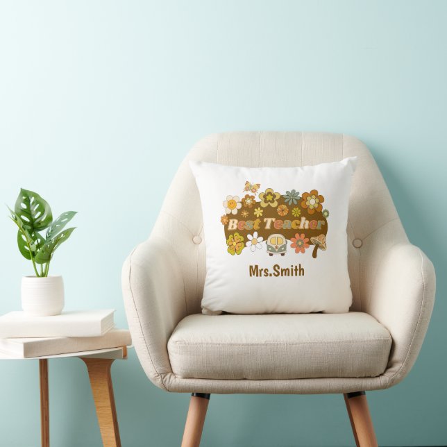 Almofada Retro Teacher THrow Pillow (Cadeira)