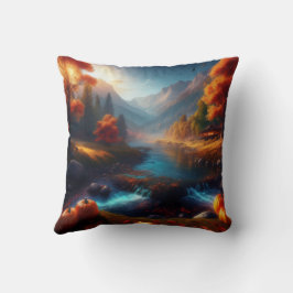 Almofada Reversible Autum Art / Happy Pumpkin Witch Pillow