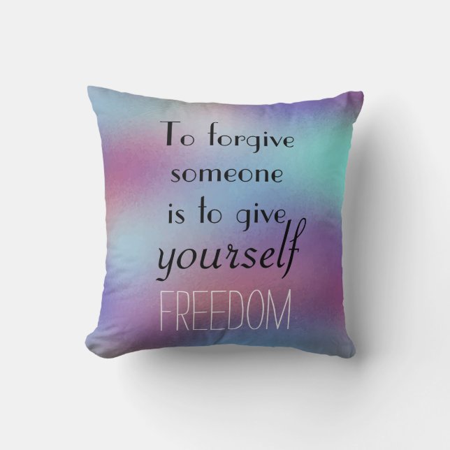 Almofada Reversible inspirado das citações da remissão (Frente)