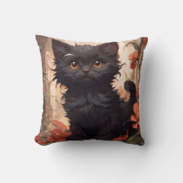 Almofada Reversible Kitten Pumpkin outono outono