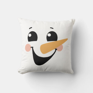 Almofada Reversible Snowman Face