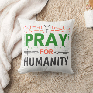Almofada Reze Por Honrar A Humanidade
