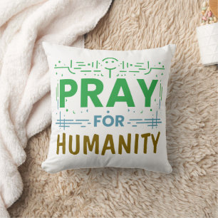 Almofada Reze Por Honrar A Humanidade