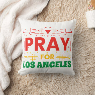 Almofada Reze por Los Angeles: Solidariedade a LA