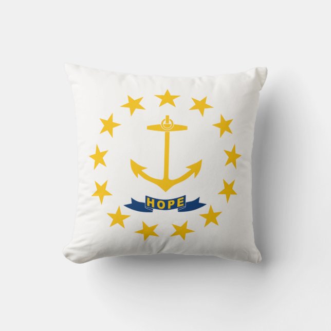 Almofada Rhode Island State Flag (Frente)
