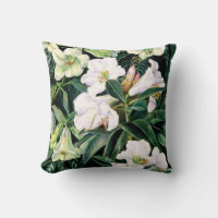 Rhododendrons, Travesseiro decorativo de arte