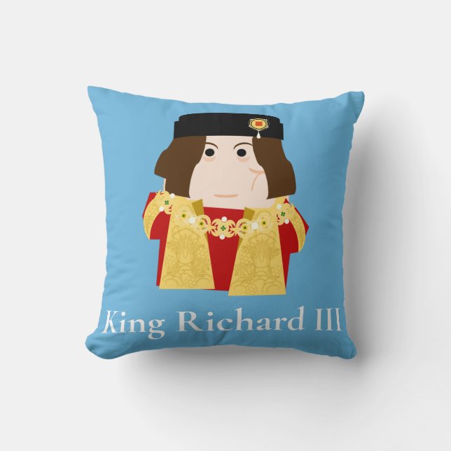 Almofada Richard III, House of York King of England (Frente)