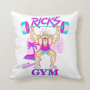 Almofada RICK E MORTY™   Membro do Clube de Gym Rick
