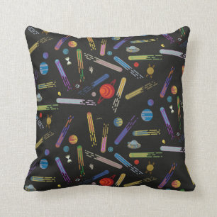 Almofada RICK E MORTY™ Padrão de Cometa Espacial Exter