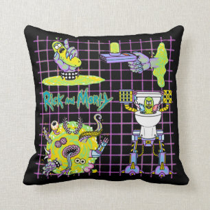 Almofada RICK E MORTY™ Padrão do Portal de Rick de pic