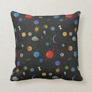 Almofada RICK E MORTY™ Padrão espacial