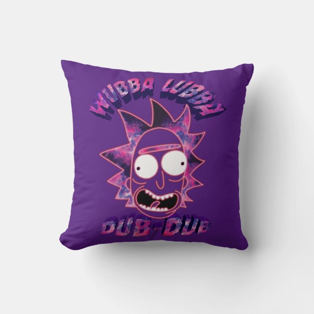Almofada RICK E MORTY™ | Wubba Lubba Dub-Dub (Frente)