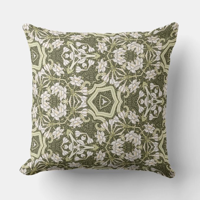 Almofada Rico, Deco de Arte Floral (Frente)