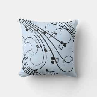 Almofada Rico Music Notes Blue