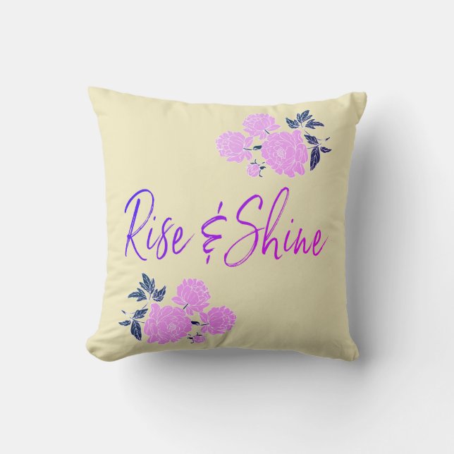Almofada Rise & Shine (Frente)