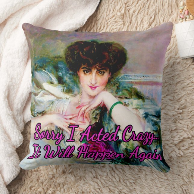 Almofada Ritratto Della Principessa por Giovanni Boldini (Cobertor)