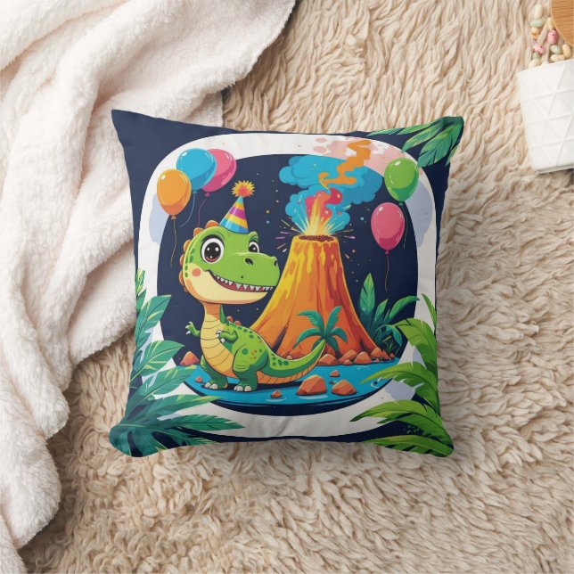 Almofada Roarsome Dino Throw Pillow (Cobertor)