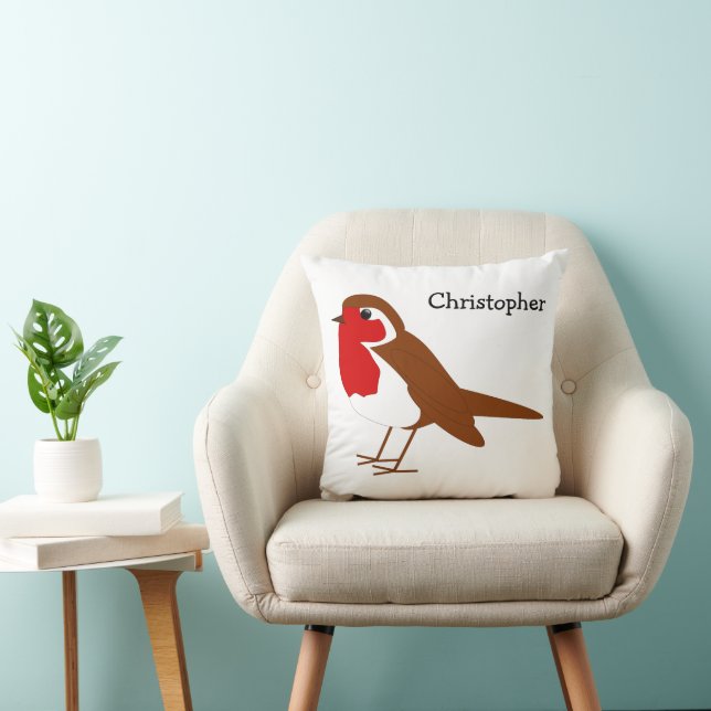 Almofada Robin Design Personalizado (Cadeira)