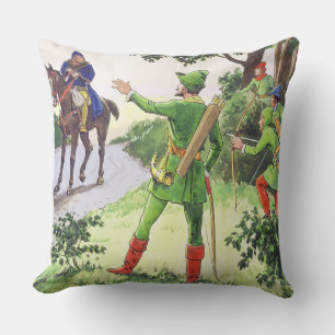 Almofada Robin Hood, das "espreitadelas no passado",