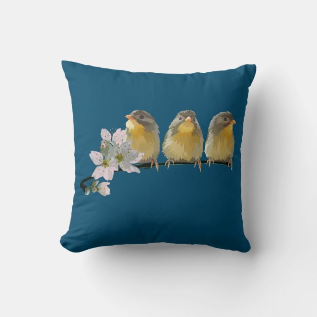 Almofada Robins de Pekin (Frente)