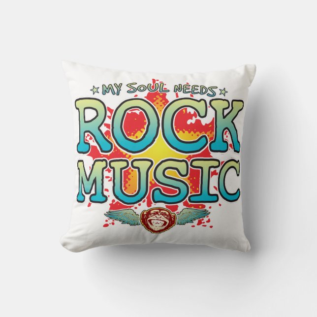 Almofada Rock Music Soul Cushion (Frente)