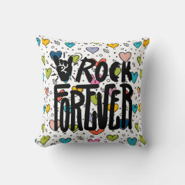 Almofada rock para sempre