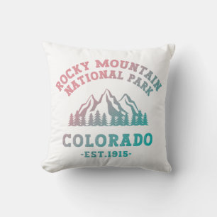 Almofada Rocky Mountain National Park Colorado EUA Gradient