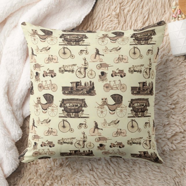 Almofada Rodas Vintage (Cobertor)