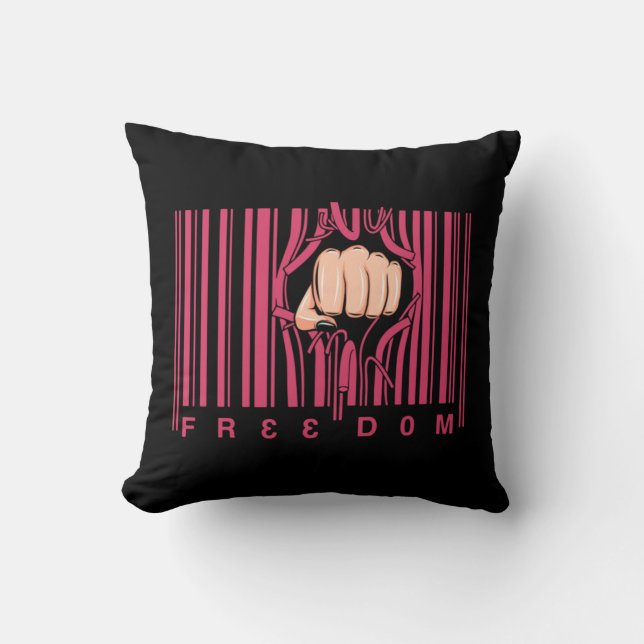 Almofada Roe Roe Sua Liberdade De Voto (Frente)