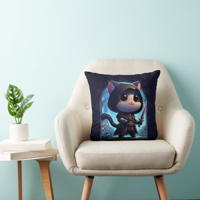 Almofada Rogue Feline Fantasy Adventure (Cadeira)