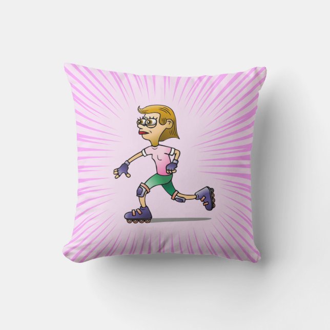 Almofada Roller Skating Girl (Frente)