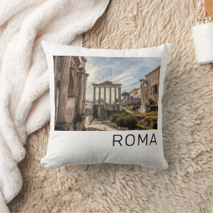 Almofada Roma Forum Romanum Itália Feriado Souvenir