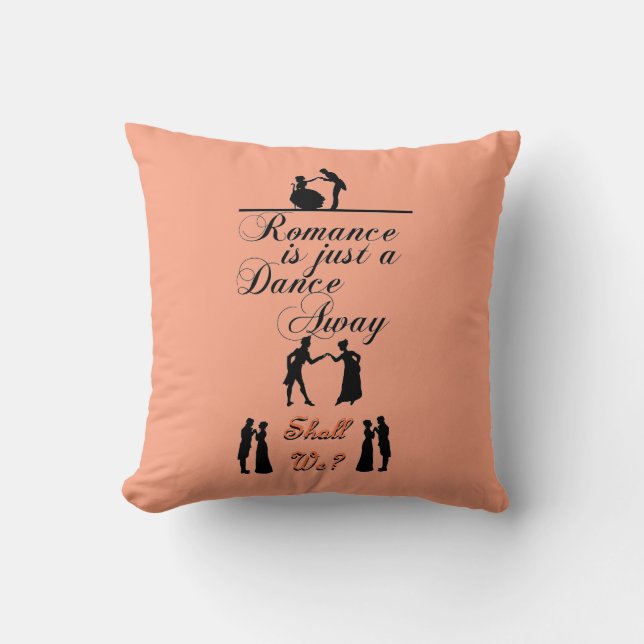Almofada Romance É Apenas Um Travesseiro decorativo De Danç (Frente)