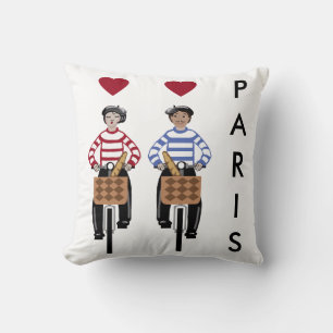 Almofada Romance em Paris