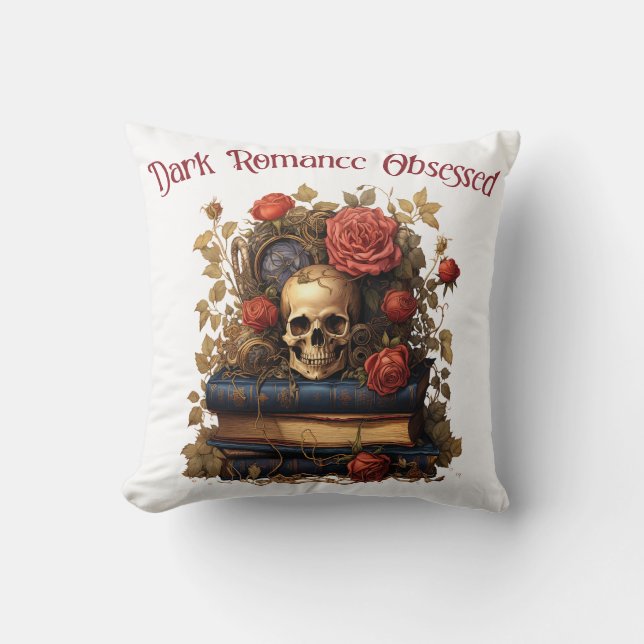 Almofada Romance Escuro Obcecado (Frente)
