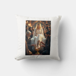 Almofada Romantic Couple Artwork Pillow – Hero Cherishing 