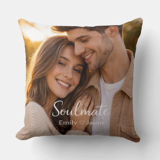 Almofada Romantic Couple Photo Personalized Cushion Gift