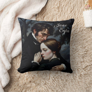 Almofada Romântica Jane Eyre e Edward Rochester