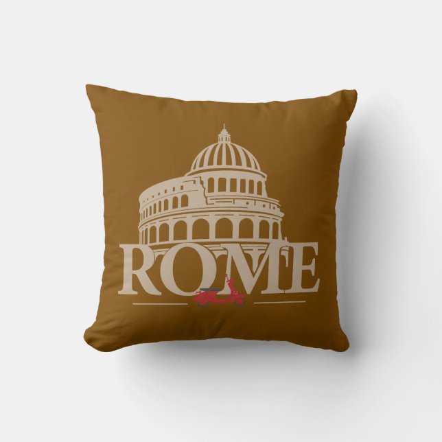 Almofada Rome Italy Europe (Frente)