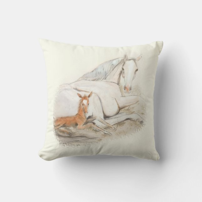 Almofada Ron Hevener ""Fate of the Stallion" (Frente)