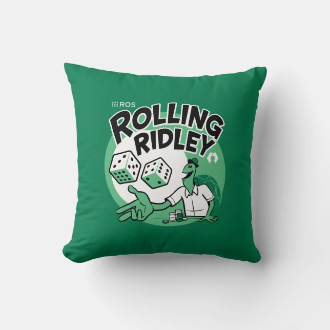 Almofada ROS Rolling Ridley (Frente)