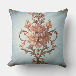 Almofada Rosa barroco