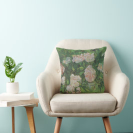 Almofada Rosa Bush por Vincent Van Gogh