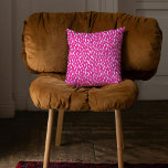 Almofada Rosa Cintilante Brilhante<br><div class="desc">Travesseiro decorativo rosa brilhante e brilhante.</div>