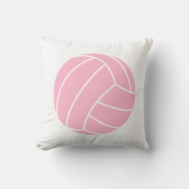 Almofada Rosa claro de Voleibol (Frente)