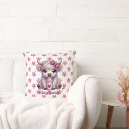 Almofada Rosa, Continue Sassy, Vacas das Terras Altas