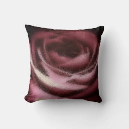 Almofada Rosa de vidro rosa macio