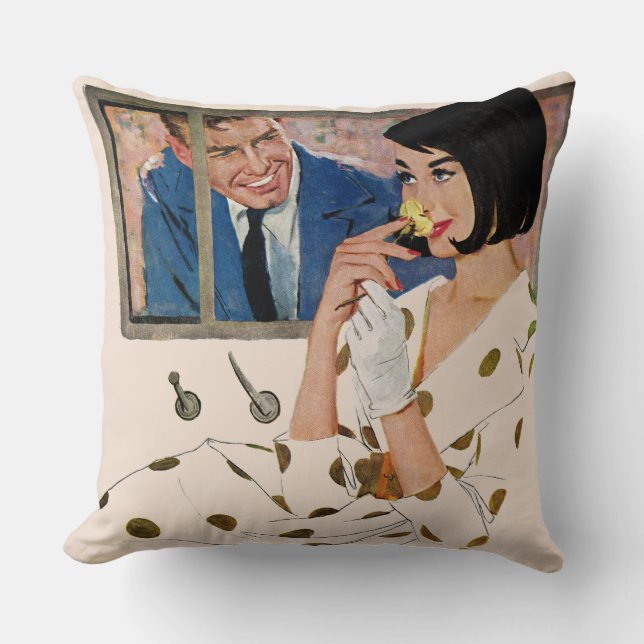 Almofada Rosa do Ouro (Frente)