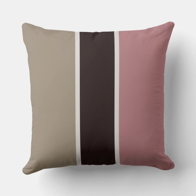 Almofada Rosa e tiras de madeira (Verso)