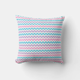 Almofada Rosa, Lavanda, Turquesa Chevrons